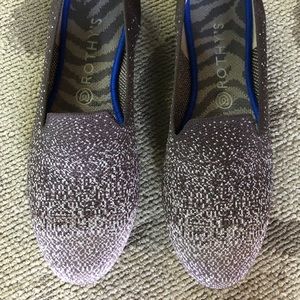 Twilight Metallic Ombré Rothy’s Loafer 10 EUC